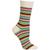 Hot Sox | Women's Stripe Fashion Crew Socks, 颜色Natural