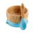 商品第2个颜色Blue, Avanchy | Baby Boys and Girls Bamboo Suction Bowl and Spoon Set