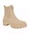 颜色: Light Natural/Oat Logo, GUESS | Women's Yesses Triple Triangle Lug Sole Gore Chelsea Boots