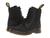 Dr. Martens | Combs Lace Up Fashion Boot (Little Kid/Big Kid), 颜色Black Extra Tough Nylon/Rubbery