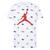 color White, Jordan | Big Boys Jumpman Graphic Logo Printed T-shirt