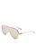 商品Dior | Women's Pilot Sunglasses, 65mm颜色Gold/Gold Mirror