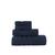 color navy, Chortex USA | Alexis Antimicrobial Irvington 4 Piece Towel Set