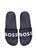 颜色: Navy, Hugo Boss | Logo Print Rubber Slide Sandals