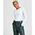 商品第2个颜色Bright White, Bar III | Women's Long-Sleeve Shoulder Pad Bodysuit, Created for Macy's