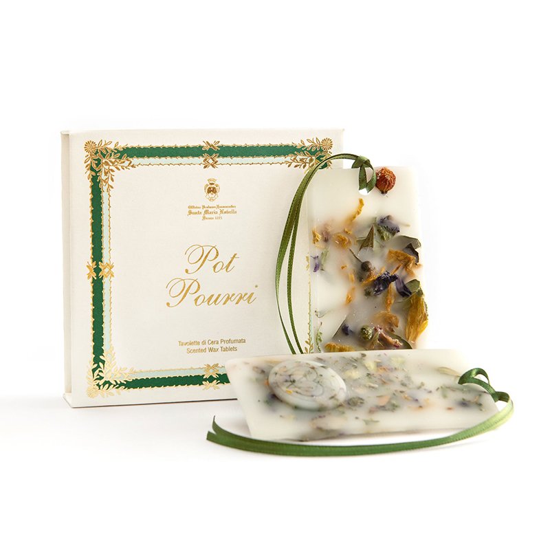 颜色: 扑扑莉, Santa Maria Novella | 圣玛利亚 1221系列手工香薰蜡片（2片装）