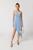 Urban Outfitters | UO Y2K Asymmetrical Midi Dress, 颜色Skylight