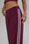 颜色: Burgundy, Alo | Track Star Wide Leg Pant (Long) - Burgundy