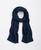 Brooks Brothers | Merino Wool and Cashmere Blend Cable Knit Scarf, 颜色Navy