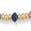 颜色: Gold/ Multi, Ember Fine Jewelry | 14K Gold Beaded Bracelet