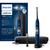 颜色: Navy Blue, Philips Sonicare | PHILIPS Sonicare ProtectiveClean 6500 Rechargeable Electric Toothbrush, with Pressure Sensor, 3 Cleaning Modes, SmarTimer and QuadPacer, 14-Day Battery Life, Charging Travel Case, Pink, HX6462/06