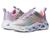 商品SKECHERS | Sport Lighted - Twisty Brights - Mystical Bliss 302321L (Little Kid/Big Kid)颜色Silver/Multi