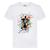 商品The Messi Store | Messi La Pulga Paint Splash Kid's Graphic T-Shirt颜色White