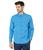 商品Calvin Klein | Long Sleeve Pocket Easy Shirt颜色Spirit Blue