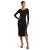 Ralph Lauren | Belted Rib-Knit Dress, 颜色Black