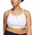 color White/black, Adidas | Plus Size 3-Stripes X-Back Sports Bra