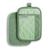 颜色: Pistachio, Graphite Green, KitchenAid | Beacon Two-Tone Pot Holder 2-Pack Set, 7" x 10"