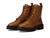 Madewell | The Rayna Lace-Up Boot in Leather, 颜色English Saddle