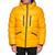 商品第6个颜色Yellow, Tommy Hilfiger | 男士时尚亮面绗缝连帽羽绒夹克