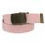 颜色: pink, CTM | Cotton Web 1.5 Inch Adjustable Military Buckle Belt