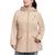 Michael Kors | Women's Plus Size Hooded Water-Resistant Anorak Coat, 颜色Buff