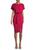 商品Kensie | Dolman-Sleeve Blouson Dress颜色TRUE_RED