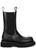商品第1个颜色BLACK, Bottega Veneta | Lug black leather Chelsea boots