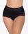 颜色: Black, Leonisa | Women's  Light Tummy-Control Hi Cut Thong-Silhouette Panty 01214