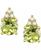 颜色: Peridot with 14k Gold, Macy's | Gemstone & Diamond Accent Stud Earrings