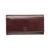 Mancini Leather Goods | Equestrian-2 Collection RFID Secure Trifold Checkbook Wallet, 颜色Brown