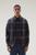 商品Woolrich | Wool Blend Oxbow Flannel Overshirt - Made in USA颜色Navy Check