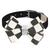 颜色: Black, Susan Lanci Designs | Windsor Check Nouveau Bow Collar