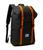 Herschel Supply | Retreat Backpack (Little Kids), 颜色Black Crosshatch/Forest Elf/Sun Orange