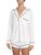 Eberjey | Gisele 2-Piece Piped Pajama Set, 颜色IVORY NAVY