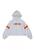 color 001WHITE, Levi's | Girls 7-16 Graphic Long Sleeve Striped Fleece Sweatshirt