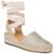 颜色: Platino Fabric, Franco Sarto | Franco Sarto Womens Britney Canvas Espadrilles