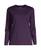 颜色: Blackberry, Lands' End | Petite Relaxed Supima Cotton Long Sleeve Crew Neck T-Shirt