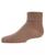 颜色: Deep Tan, Memoi | Little Girls Unisex Triple Roll Cotton Blend Ankle Socks