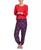 颜色: Red/tartan, Hanes | Women's Animal-Print 2-Pc. Lounge & Pajama Set