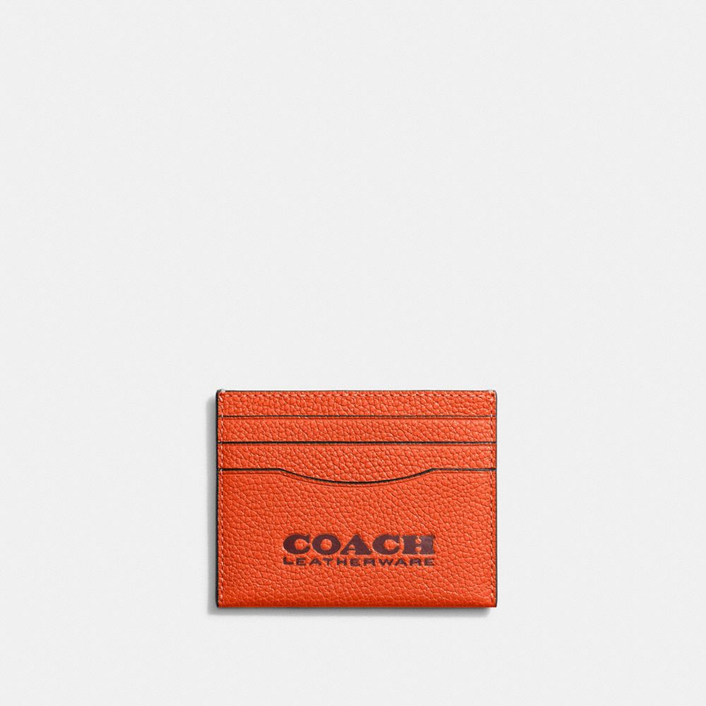商品第3个颜色橙色, Coach | 蔻驰卡包COACH 奢侈品专柜款皮质卡包卡夹礼物送女友 多色66830 LDE
