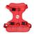 颜色: red, THE LICKER STORE | Arlo Large Adjustable Soft Padded No Pull Pet Harness with 3 Buckles and 3 Leash Clips