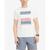 商品Tommy Hilfiger | Men's Newton Flag Graphic Short Sleeve T-Shirt颜色Bright White