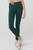 商品Alo | 7/8 High-Waist Airbrush Legging - Dark Plum颜色Midnight Green