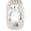 Savvy Cie Jewels | Stone Pendant Necklace & Cushion Stud Earrings Box Set, 颜色White