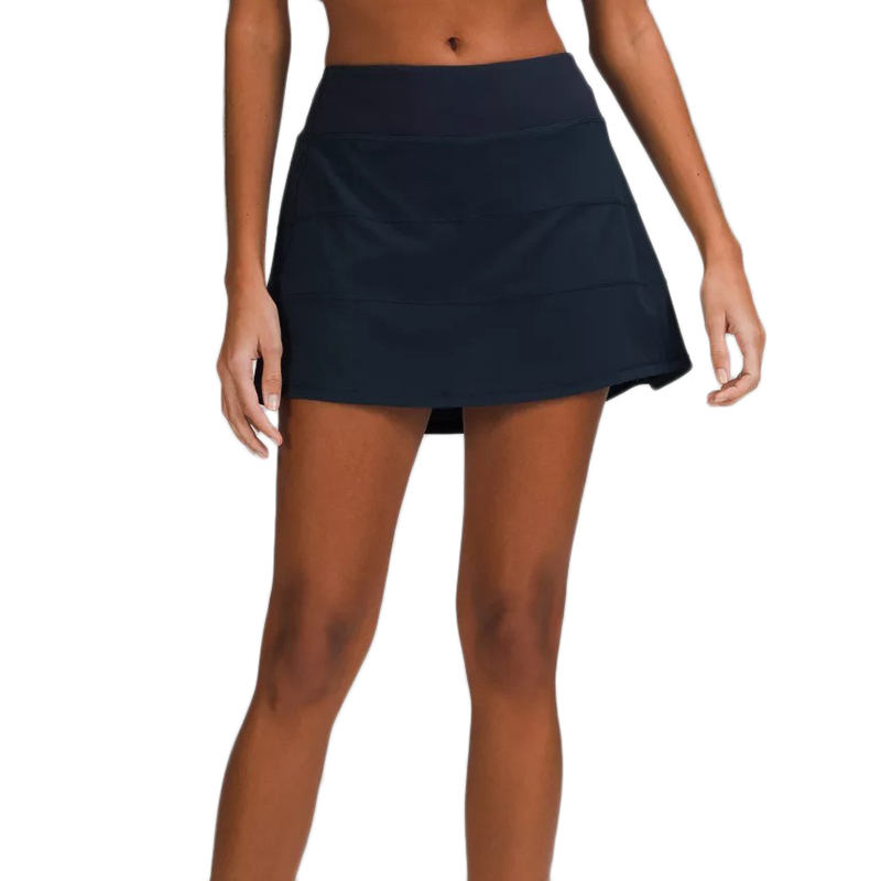 Lululemon | 露露乐蒙 女尼龙自带安全裤口袋运动短裙（七色可选）, 颜色藏蓝色