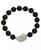 颜色: Onyx, Macy's | Genuine Stone Bead Biwa Pearl Stretch Bracelet