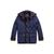 商品Ralph Lauren | Big Boys Water- Repellent Hooded Barn Jacket颜色Newport Navy