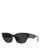 商品Celine | Monochroms Cat Eye Sunglasses, 54mm颜色Black/Gray Solid