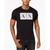 商品Armani Exchange | Men's Foundation Triangulation T-Shirt颜色Black