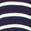 商品Nina Leonard | Mix Stripe Print Shift Dress颜色Navy Ivory